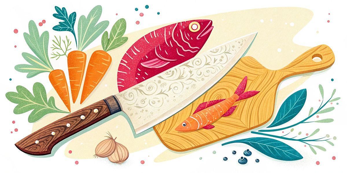 Couteau Japonais Freelander Kiritsuke VG10 graphic