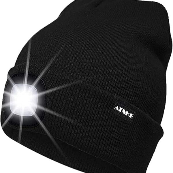 ATNKE Bonnet de Chasse avec LED Lumineux