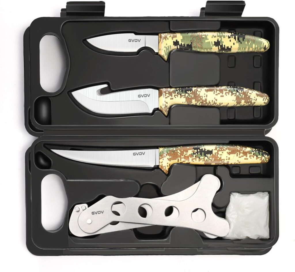 Couteau de Chasse GVDV 6 Pièces