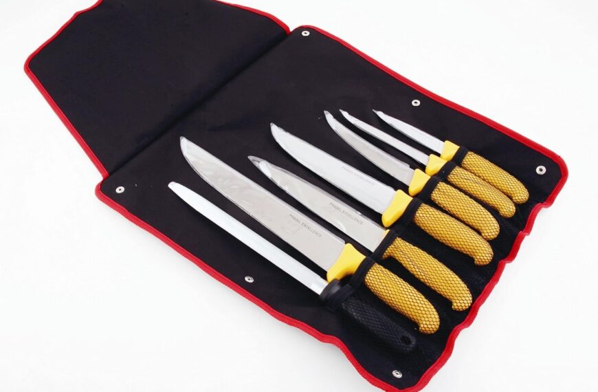 Couteaux Boucher et Fusil Pradel Excellence