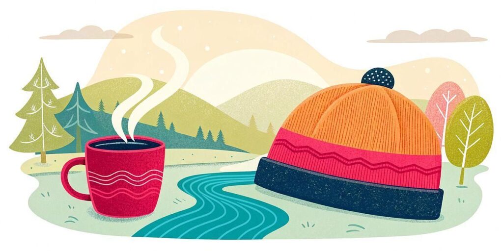 Lakeshore Bonnet de Chasse Réversible graphic