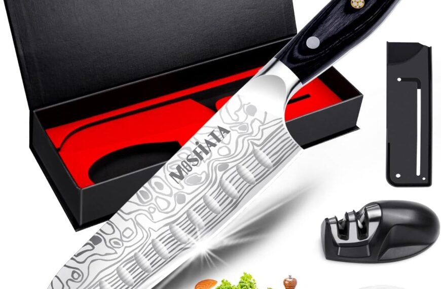 MOSFiATA Couteau Santoku