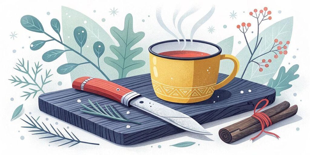 OPINEL couteau de chasse N°12 INOX graphic