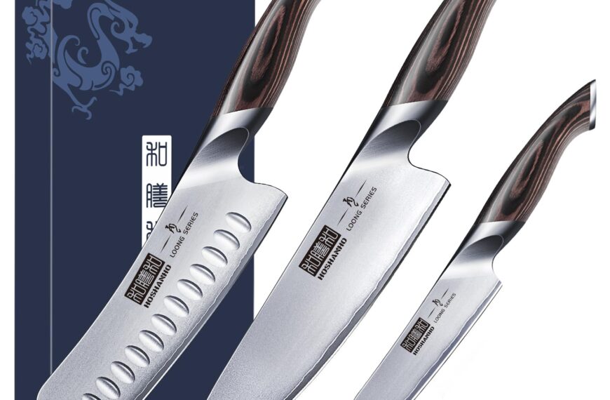 Set de 3 Couteaux de Cuisine HOSHANHO