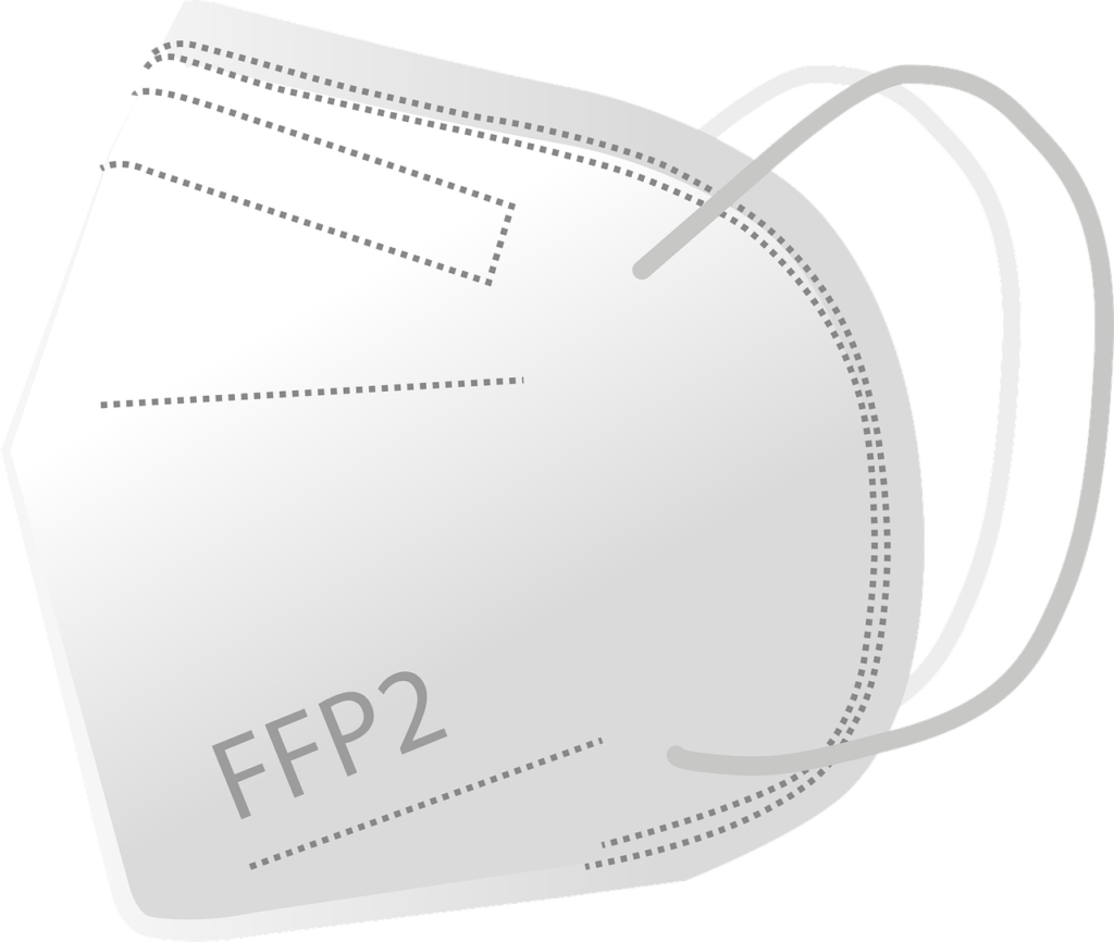 Masques FFP2 pour kit de survie