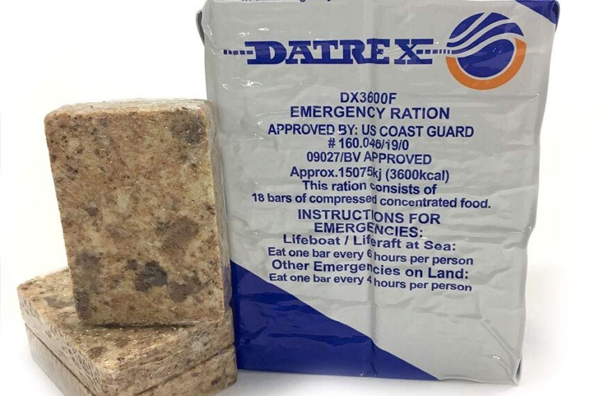 Datrex 3600 : la ration d'urgence 72h approuvée par les garde-côtes US