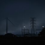 Blackout électrique dans la nuit