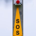 Signaux de détresse en pleine nature SOS signal