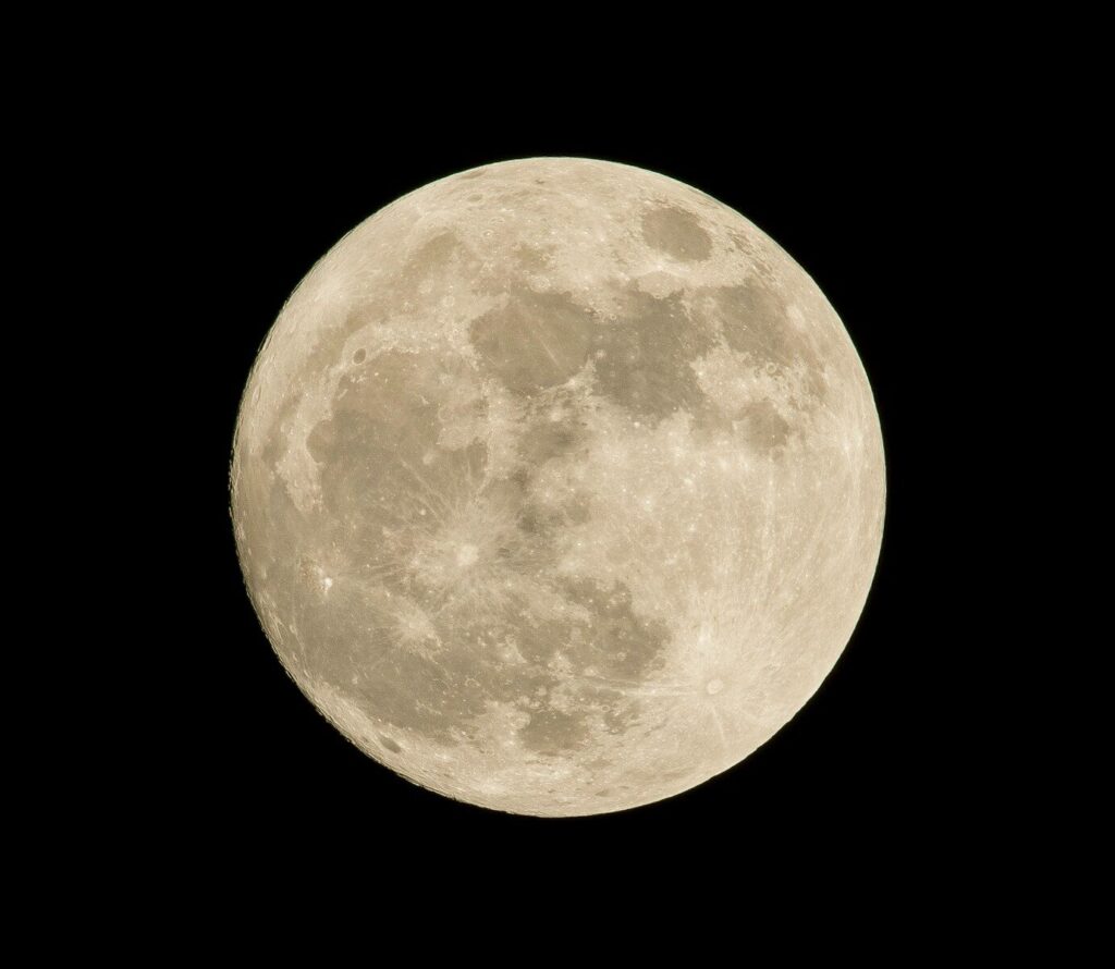 La lune pour s'orienter