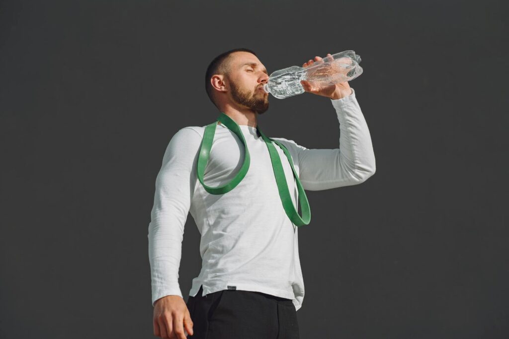 Hydratation d’urgence après une forte déshydratation