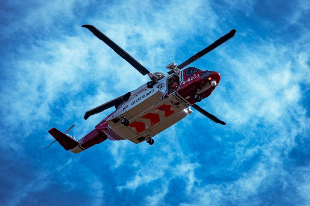 Hélicoptère de secours