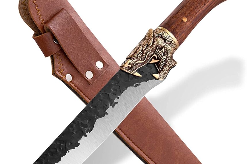 Couteau à désosser Japonais Viking Gyuto en acier carbone