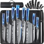 Dfito Set 8 Couteaux de Cuisine