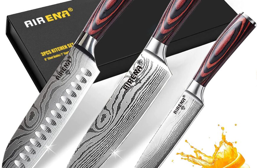 Ensemble Couteaux AIRENA 3 Pièces