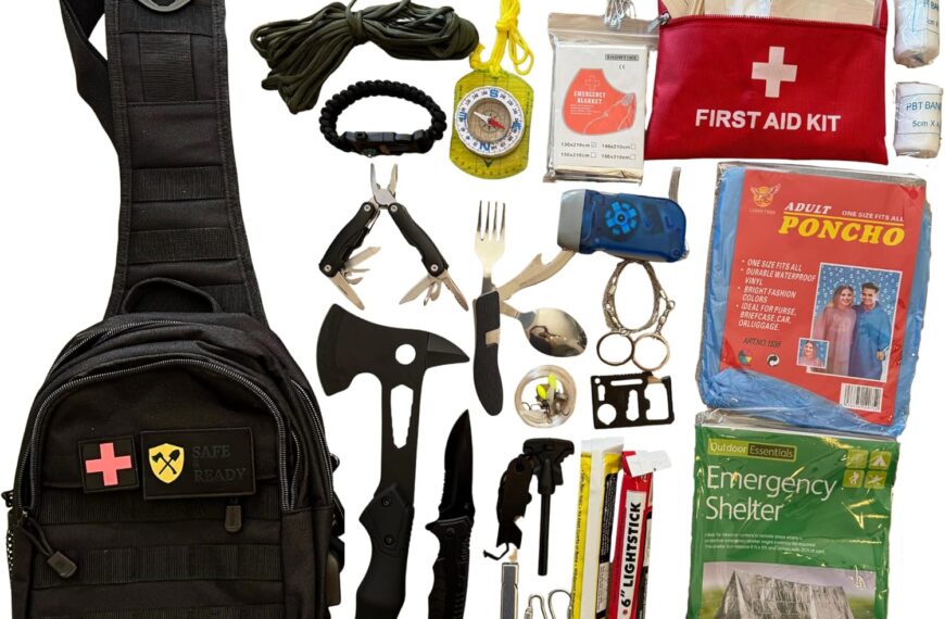 Kit de Survie Safe&Ready avec Hache
