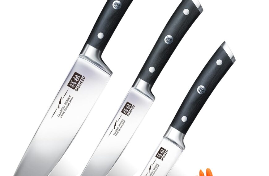 Set de 3 couteaux de cuisine japonais SHAN ZU