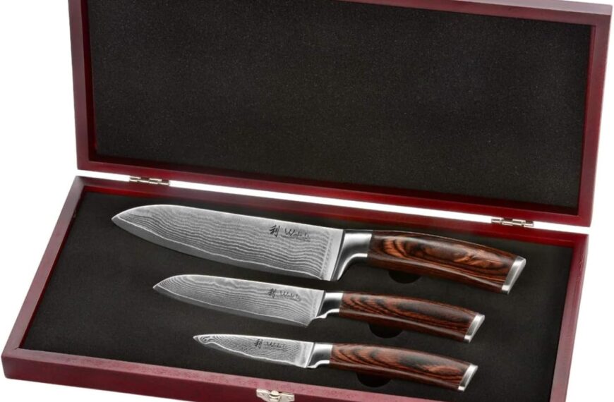 Wakoli Edib Set de 3 Couteaux…